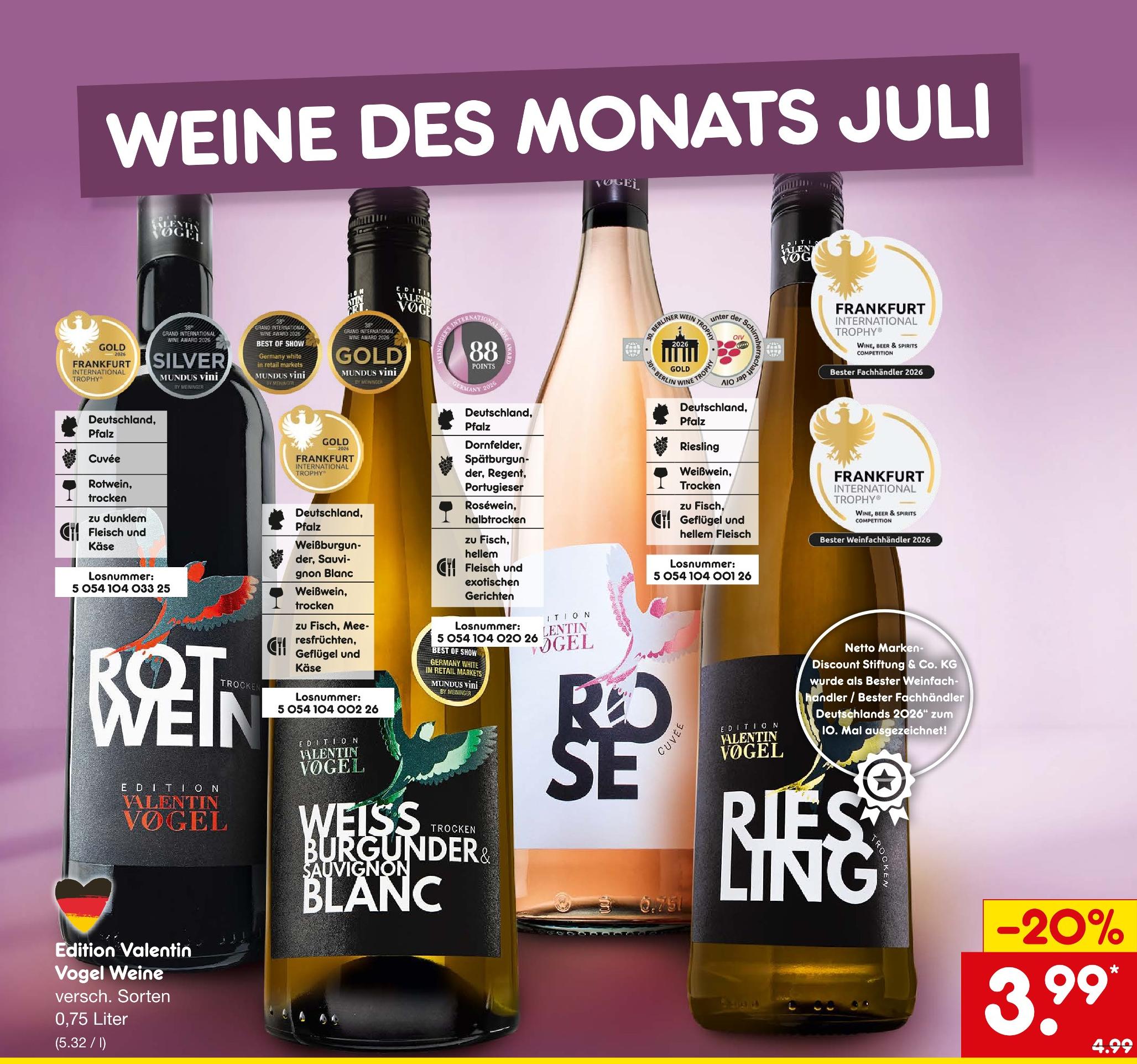 Cuvée im aktuellen Prospekt bei Netto Marken-Discount in Calden